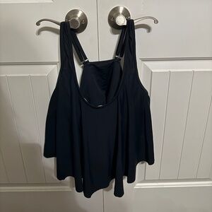 Black Swim Top XL